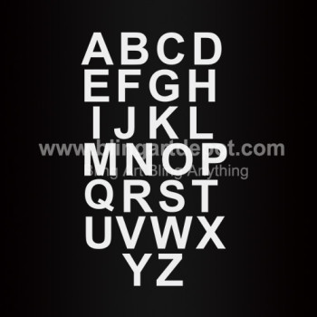 Capital Letters Hotfix Motifs Vinyl Capital Letters Hotfix Motifs Vinyl